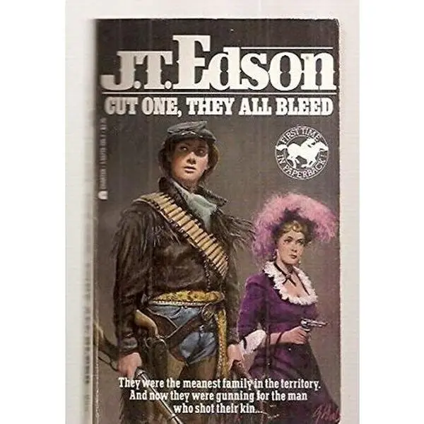 USED-Cut One, They All Bleed by J. T. Edson (Paperback)