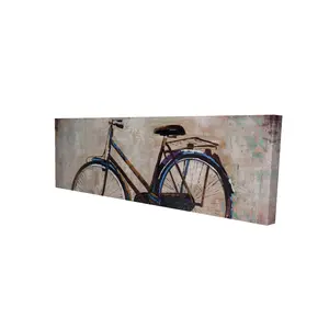 Begin Home Decor 2080-1648-TR21 16 x 48 in. Industrial Bicycle Bedroom Bike Canvas - Sports Home Decor