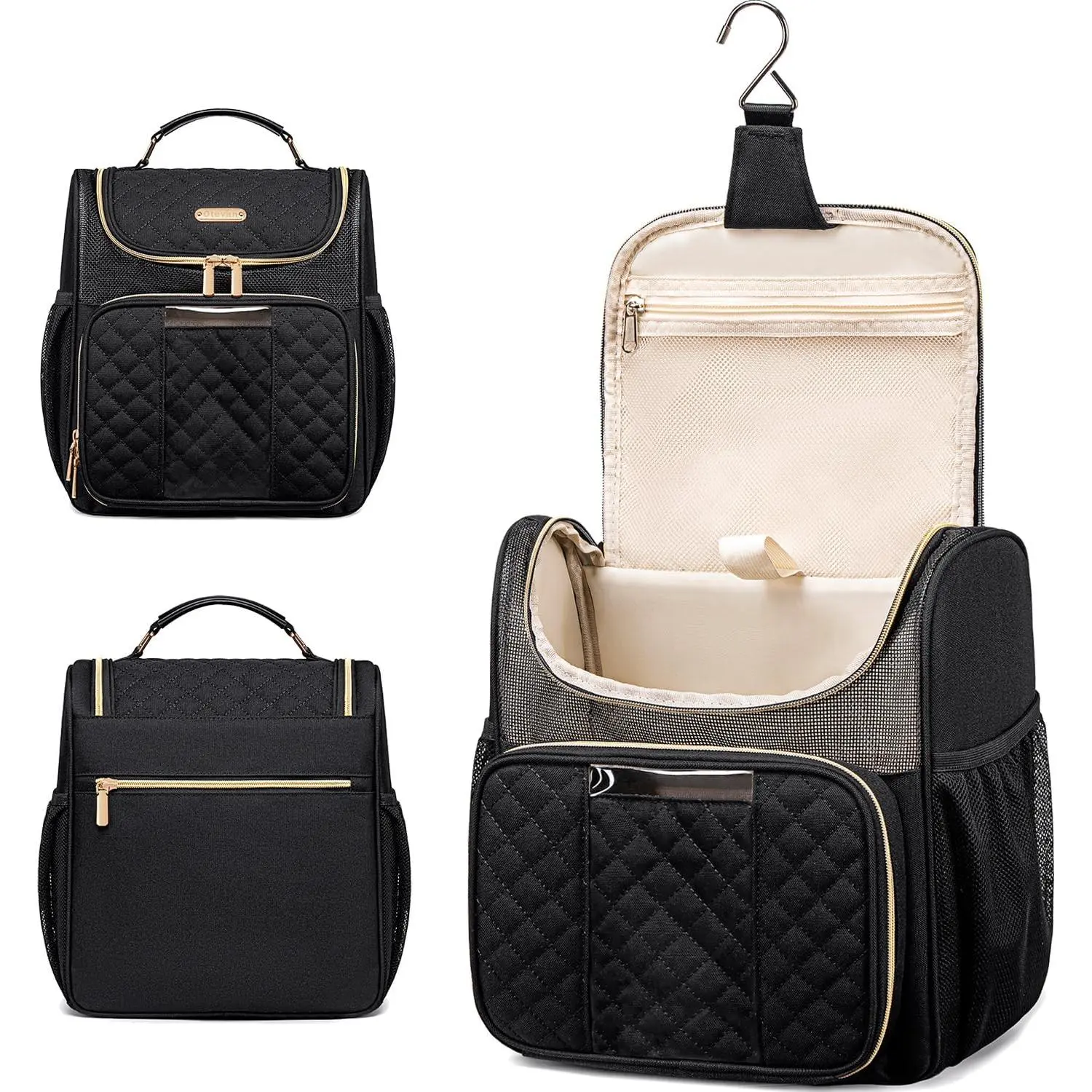 Large Toiletry Bag for Women Men,Portable Shower  For College Dorms,Gym Shower Bag for Women, Quick Dry Hanging Toiletry Bag Bathroom Accessories Bag for Traveling, Camping Essentials