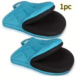 1pc - Multi-Layer Silicone Kitchenware Oven Mitts for Cooking And Baking - Non-Slip Gloves - Perfect for Graduation, Juneteenth, Labor Day, Grandparents Day, Earth Day Celebrations