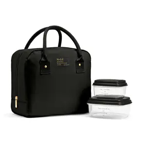 Fit & Fresh 7039CX2181 Bloomington Lunch Bag Kit - Black