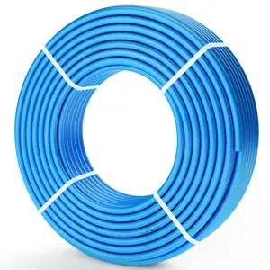 VEVOR PEX Pipe 1/2 Inch, TikTokShopBlackFriday, 300 Feet Length PEX-B Flexible Pipe Tubing for Potable Water, Pex Water Lines for Hot/Cold Water & Easily Restore, Plumbing Applications with Free Cutter & Clamps ,Blue