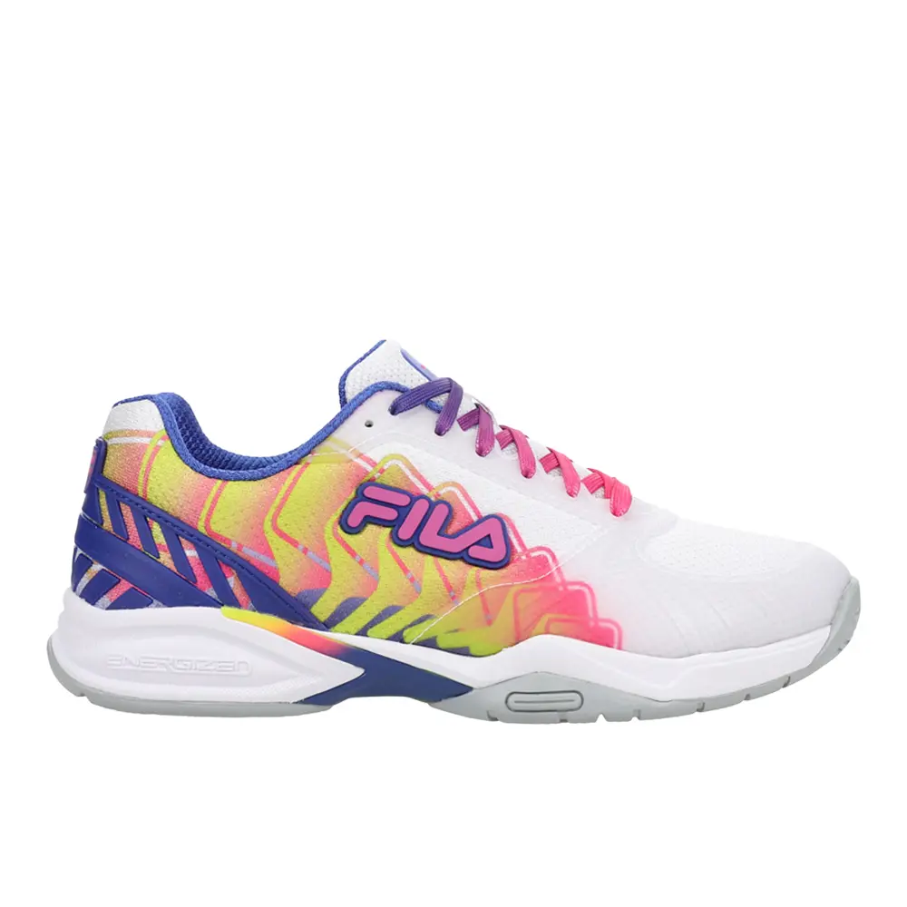 Fila Womens Volley Zone Pbf Pickleball Pickleball Sneakers Shoes - White