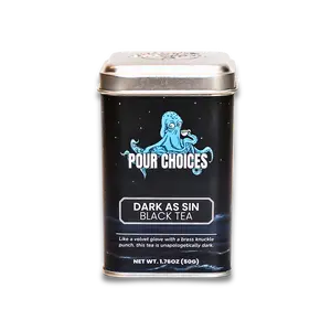 Pour Choices – Dark as Sin • Black Tea • Tin • Loose Leaf Tea