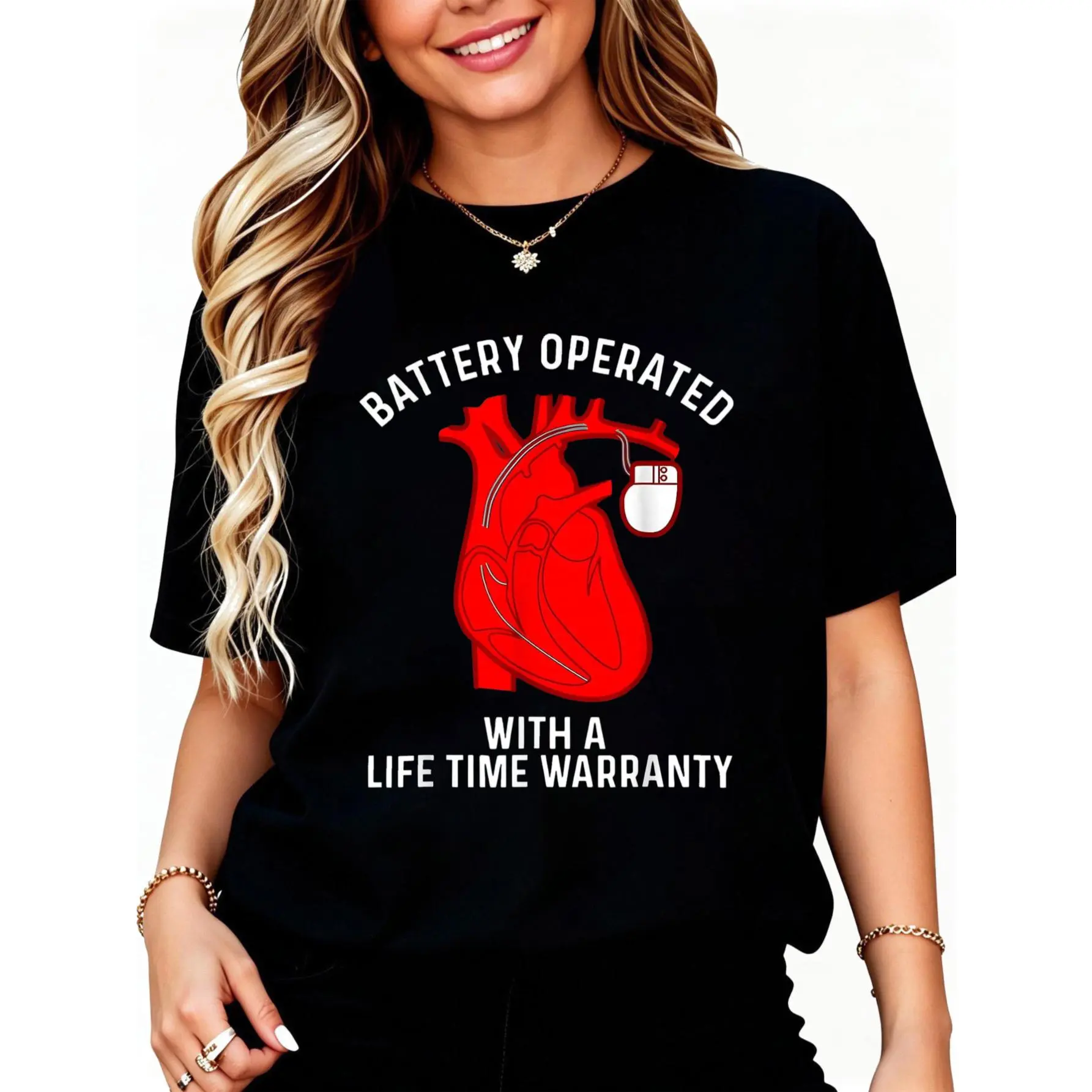 Battery Operated with a Life time Warranty T-Shirt