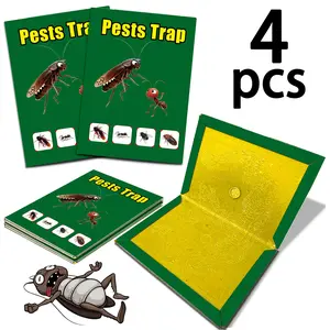 Large Heavy-Duty Pest Control Board, 8pcs/4pcs, 90g, Indoor Outdoor Kitchen Garden Use, Non-Toxic, No Power Required, Safe Pest Trap