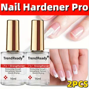 2 PCS Cuticle Care & Nail Strengthening-Infused with Vitamin E &Keratinto Fortify Weak, Brittle Nails & Prevent SplittingNail Glue.Manicure Enhancements, DlY Gel Polish forHome Salon, NailArt Supplies, Halloween, Nail Polish forReal Nails, ChristmasGifts