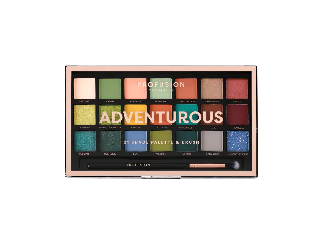 21 Shade Palette - Adventurous