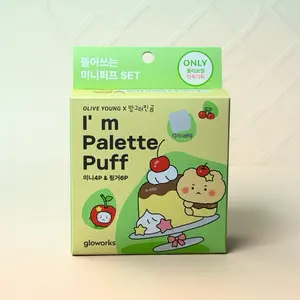 Mangomee Limited Edition Liquid Puff Mini Applicator - Beauty Makeup Tool for Face, Makeup Blender Sponge, All