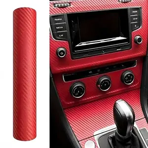 3D Carbon Fiber Car Wrap Film, High-Quality Vinyl Sticker for Vehicle Body Color Change, Durable Automotive Decal Accessory, Car Accessories