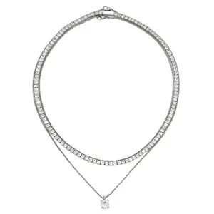 TENNIS LAYERED NECKLACE SET