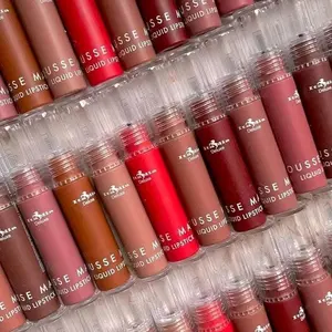 Mouse Matte Liquid Lipstick by Italia deluxe- available in various colors Chocolate Gloss Makeup Smooth Cosmetic Mousse Texture