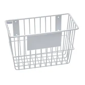 RACKEM RACKS  12 x 6 x 8 in. Wire Basket - White