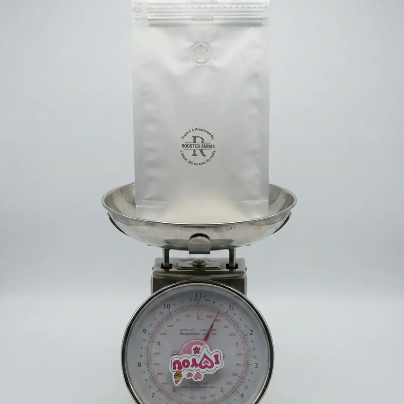 12oz bag, 100% Hawaiian coffee, Kona Region. Whole Bean Natural Roast