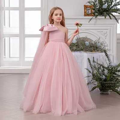 8 grade formal dresses Off Shoulders Red Tulle Floor Length Prom Dress | 8TH Grade Dance Dress