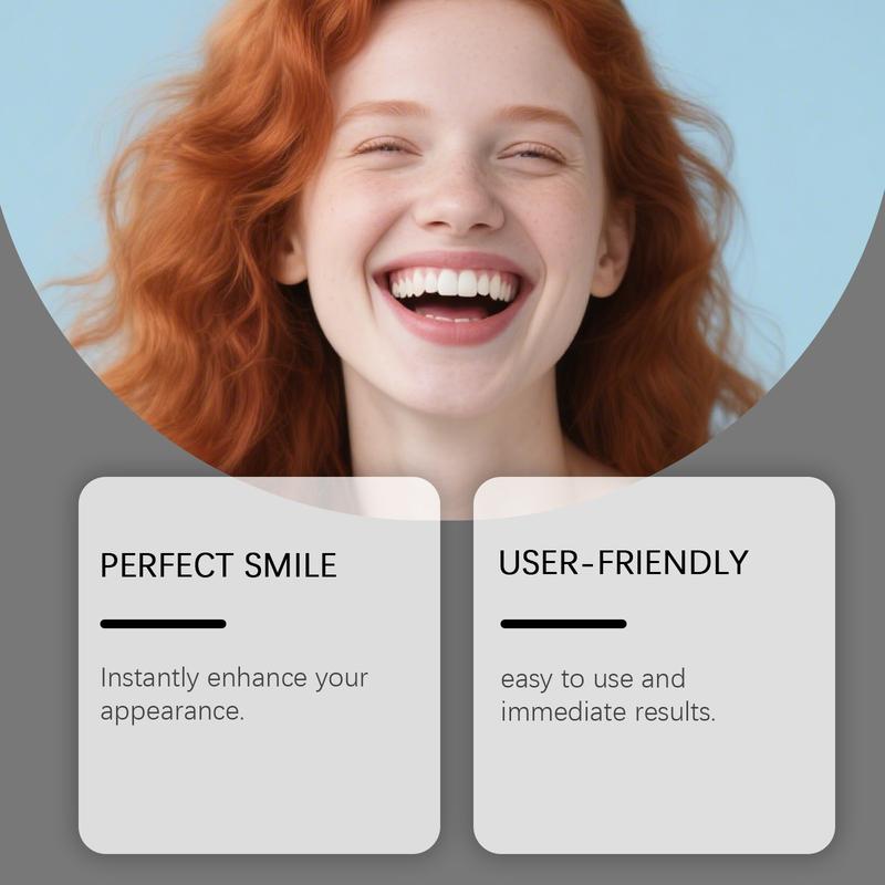 Smile Boosting Dental Veneer Kit Daily Use Teeth Shaping and Whitening Set for Natural and Beautiful Smile Enhancement