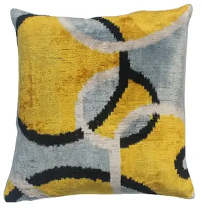Canvello Yellow Pillows With Luxury Decorative Cover - 16x16
