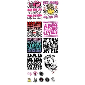 DTF Transfers Gang Sheet 22” wide x 60” long Why Is It Spicy DTF Gang Sheet
