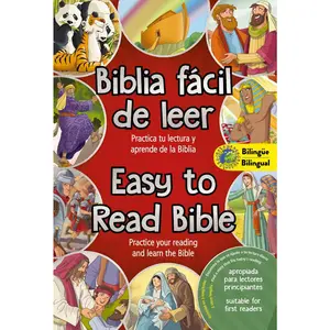 Easy to Read Bible (Bilingual) / La Biblia fácil de leer (Bilingüe): Practice your reading and learn the Bible