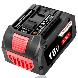 New 18V For BOSCH BAT609 CORE 18 Volt 8.0Ah High Performance Battery BAT618 Li-ion