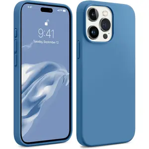 Phone case Compatible with iPhone 17 16 15 14 13 12 11 Pro Max Case, [Military Shockproof Protection] Silicone Phone Case Anti-Scratch Soft Microfiber Lining Flexible Bumper Phone Cases