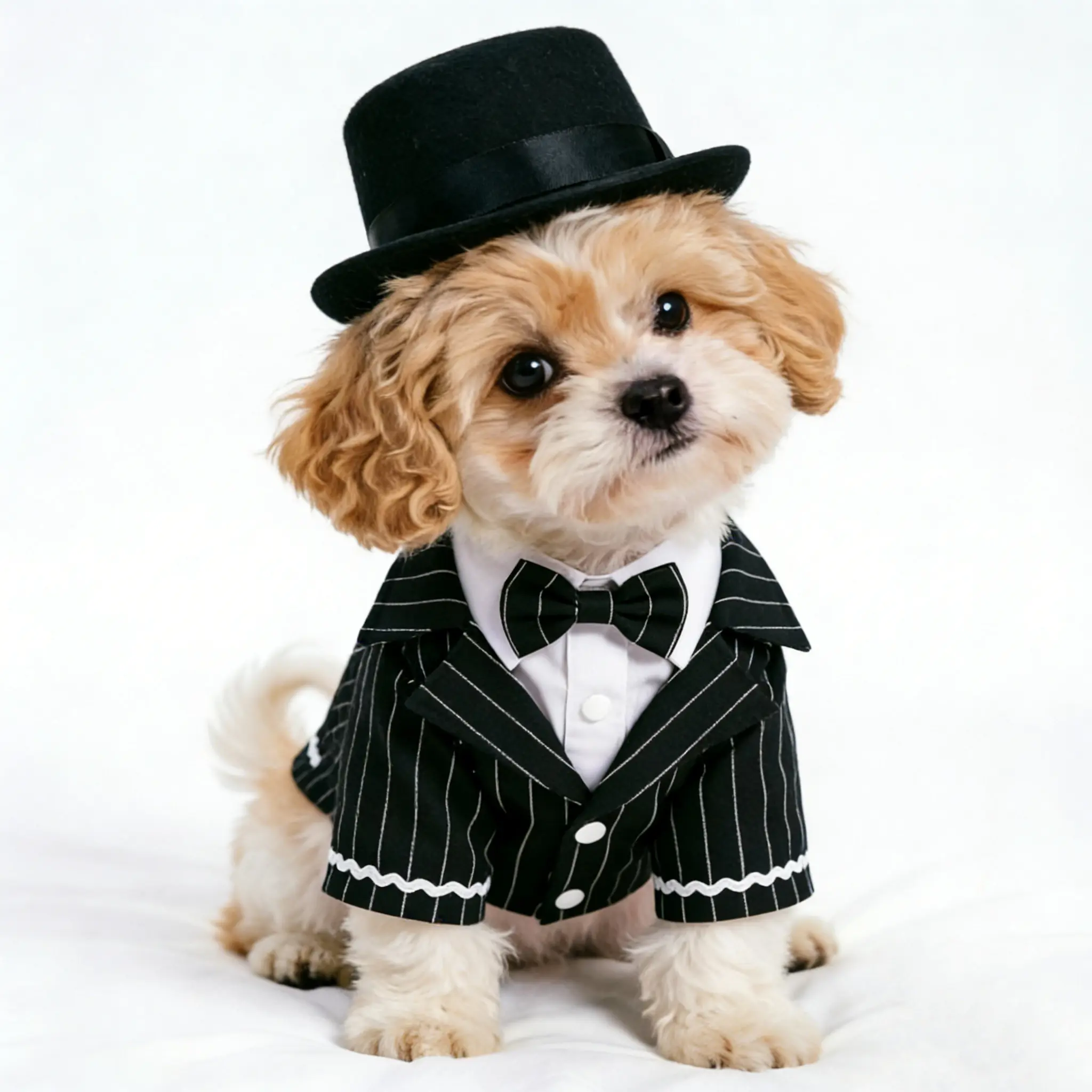 Tuxedo Tailcoat Vest For Pets Dogs & Cats Suit Latest
