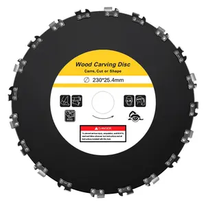 Heavy-Duty Manganese Steel Brush Cutter Blade for Tree Cutting Nozzleless Grass Trimmer Accessories Multi-Purpose Circular Saw Blade for Lawn Mower