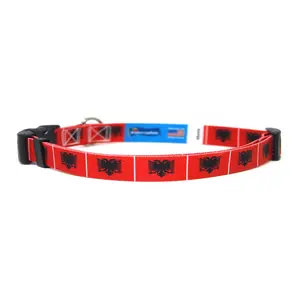 Albanian Cat Collar | Great For National Holidays, Festivals, Parades, Sporting Events, Pride Events