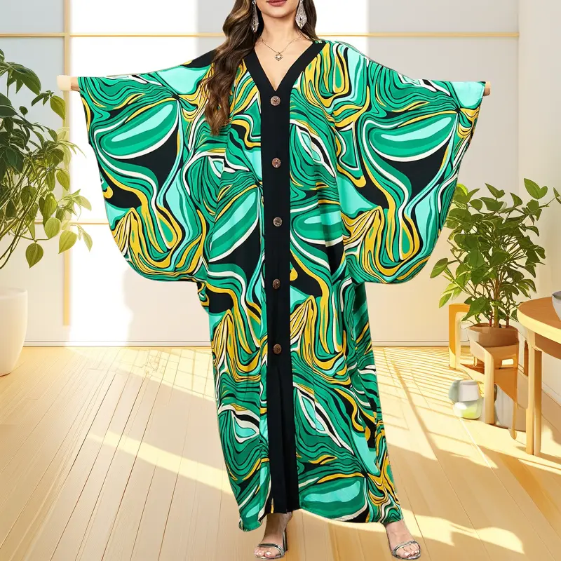 Green Abstract Lines