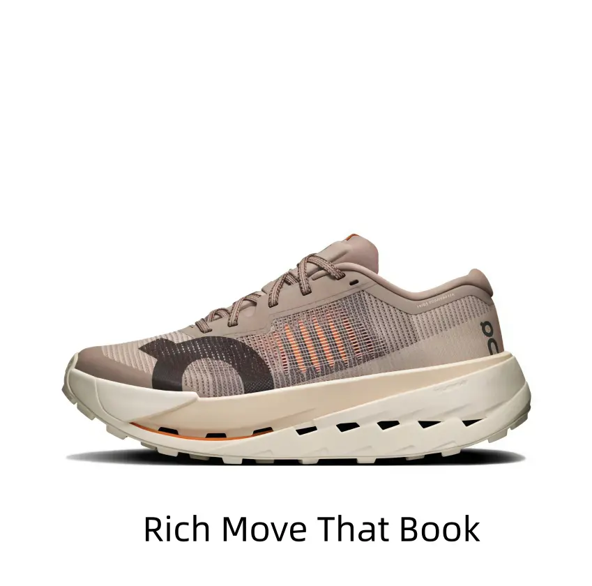 This warm beige orange neutral running shoe uses lightweight woven mesh and hollow thick cushioned sole. It offers soft stable shock absorption for daily jogging, gym training and casual outdoor walking all day long.