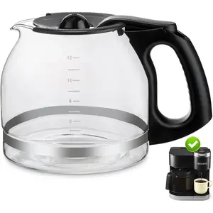 12-CUP Glass Replacement Coffee Carafe ONLY for  K-DUO Single Serve & Carafe Coffee Maker | NOT the K-Duo Essentials Model