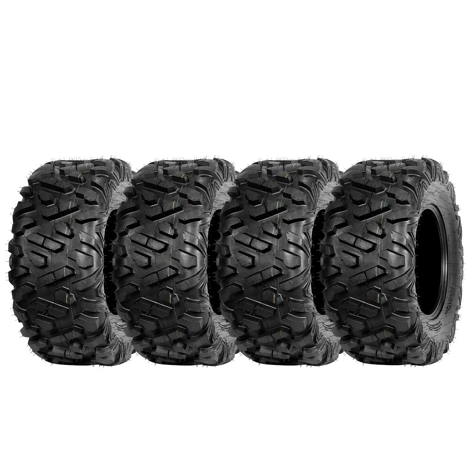 GARVEE 4-Piece Tubeless ATV/UTV Tires Set - 29x11-14 6-Ply All-Terrain Tires with Deep Tread for Off-Road, Mud Trails