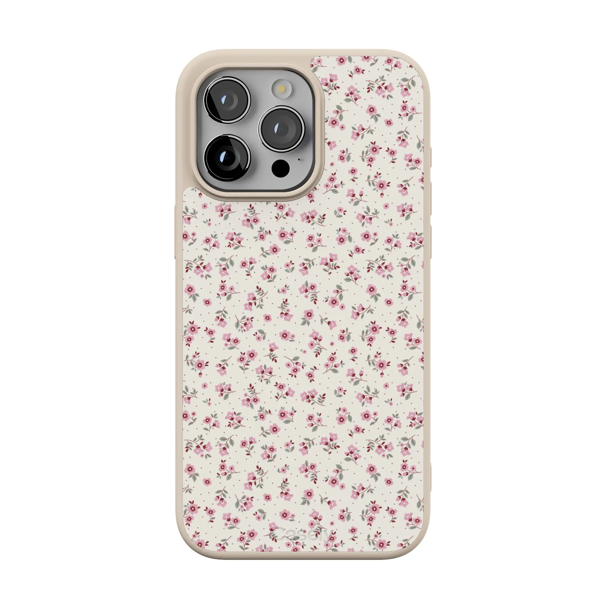 Casely iPhone 15 Pro Max Case | Cottage Charm | Cottagecore | Align Soft-Touch Flexible Bumper Case | Compatible with MagSafe