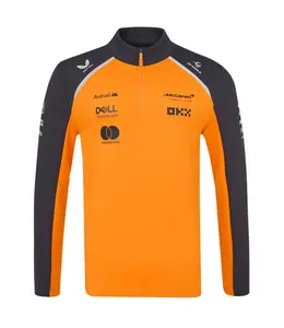 McLaren F1 2025 Team 1/4 Zip Mid Layer - Papaya