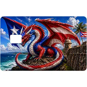 Puerto Rico Design Debit Card Decal Skins