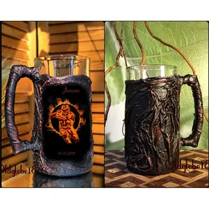 Personalized Baseball Beer Mug
