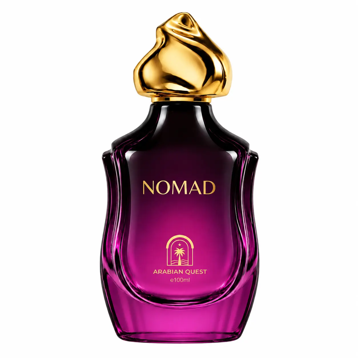 Arabian Quest Nomad 3.3 Fl.oz Extrait de Parfum | Notes: Hyacinth, Pink Pepper, Iris, Musk, Amber, Vetiver, Patchouli