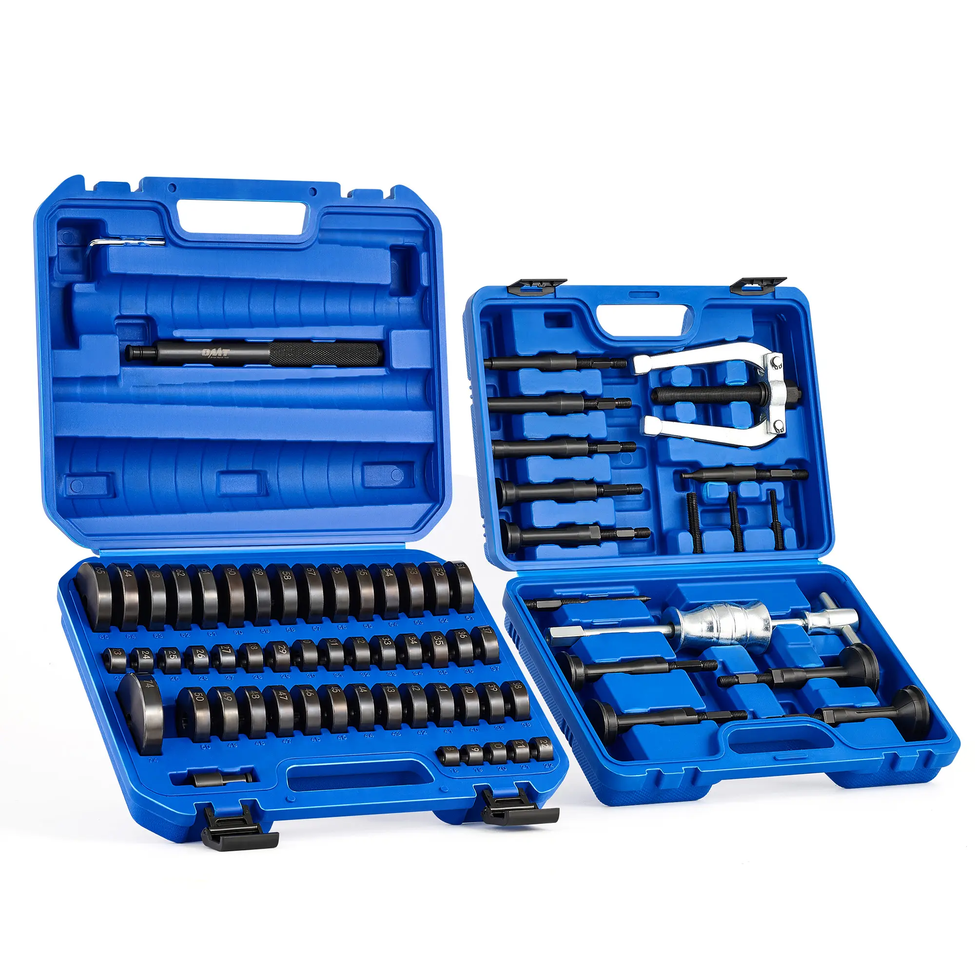 Orion Motor Tech 2 in 1 Blind Hole Bearing Puller & Bushing Press Kit, Complete Bushing Driver Tools and Blind Bearing Removal Tool Set with Slide Hammer