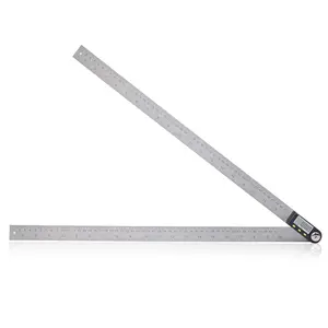 20 inch/500mm Digital Protractor Stainless Steel Digital Display Angle Ruler Digital Angle Measuring Finder Tool for Woodworking