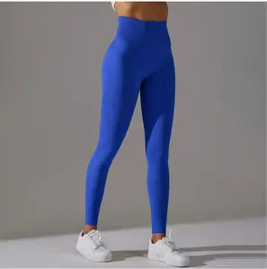 Royal Blue Scrunch Bottom Legging