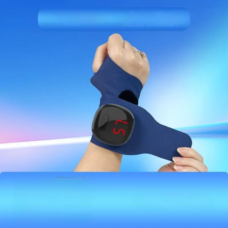 Smart Heated Wrist Massager - Relief for Tired Hands 20-Level Pulse + Heat Wrist Massager |   Say Goodbye to Wrist Pain The Ultimate Wrist Recovery Tool for Office, Gaming & Moms