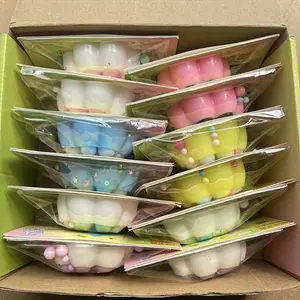 Squishy Cat Claw Fidget Toy with Beads - Soft, Slow-Rising Squeeze Toy for Relax & Fun - Perfect Gift for Youngsters and Adults