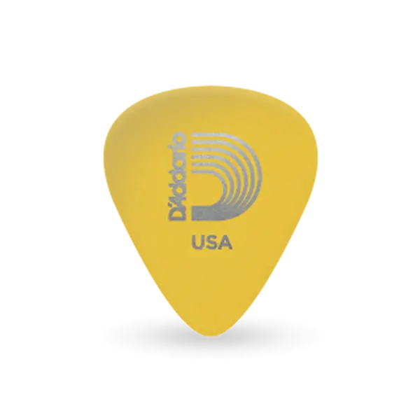 D'Addario Duralin Acoustic Guitar String Picks - .70 Light/Medium Gauge, 10-Pack, Fatigue Resistance, Bright Clicking Sound, Acetyl or Delrin, Dimensional Stability, Low Friction, Stiffness, Rhythm Artists' Music Accessory, Highlight Bright Clicking Sound