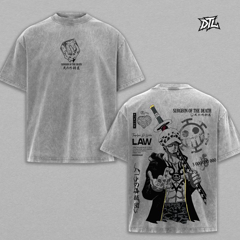 Limited Trafalgar Law Room Shambles - ONE PIECE OP Oversized Washed Hoodie, Retro Unisex Graphic 90s Vintage Anime Manga Acid Washed Lightweight Cotton Washed Hoodie, Gift For Anime Fan, Anime Y2K Streetwear Hoodie