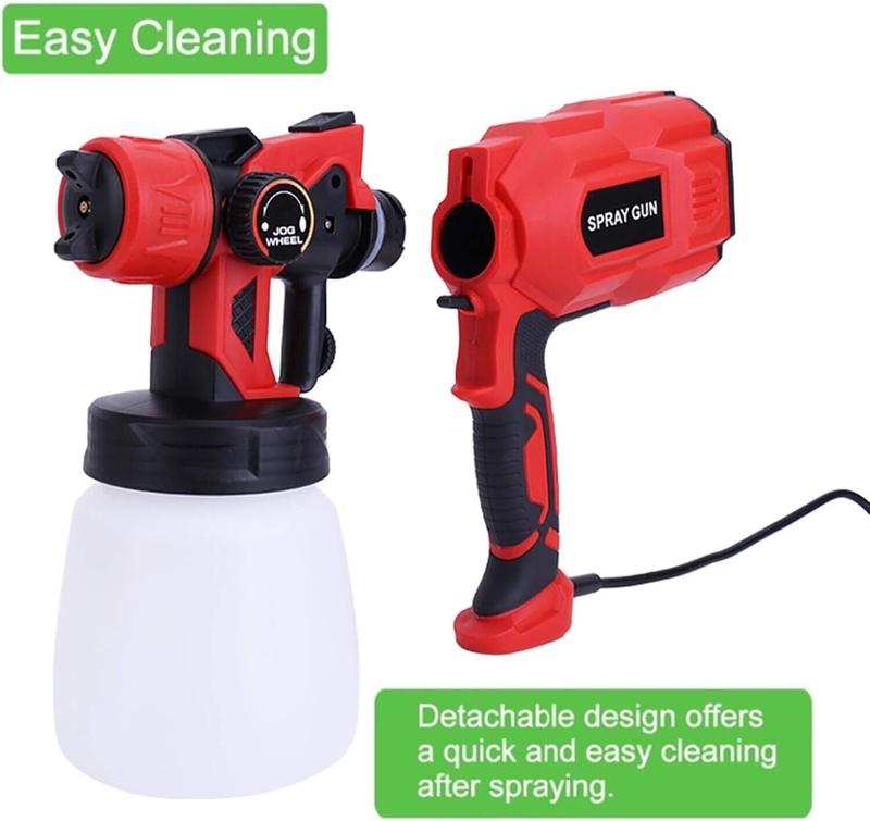 Spray Gun,  Paint Sprayer for Walls, Furniture, Cars, 550W
