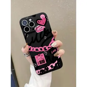 Cartoon Chain Pattern Phone Case Compatible With Iphone