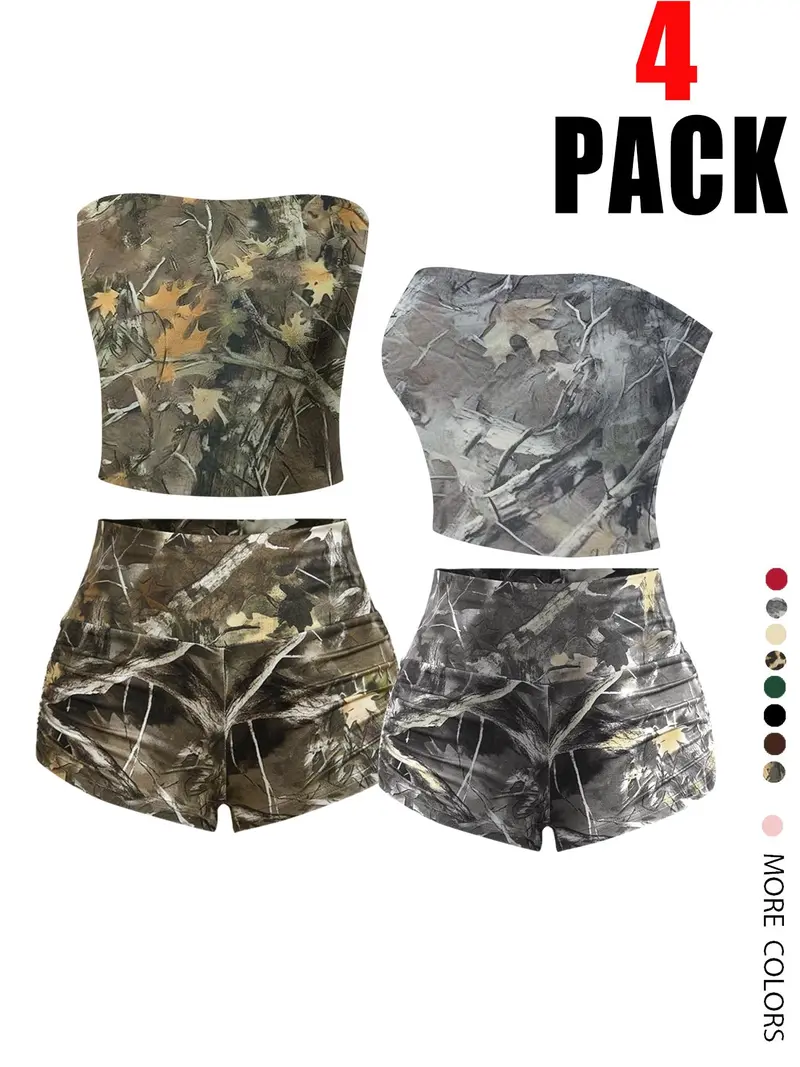 camo crop top outfit - TikTok Shop