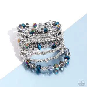 Paparazzi - Sizzling Stack - Multi - Coil Bracelet