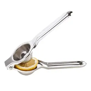Lemon Squeezer Lime Juicer Clip Fruit Orange Citrus Manual Stainless Steel Tool Kitchen Utensils