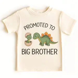 Promoted To Big Brother Shirt, Boys Dinosaur T-Shirt, Big Brother Announcement Tee, New Big Brother T-Shirt, Best Gift For Animal Lovers